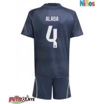 Camiseta Real Madrid David Alaba #4 Visitante Equipación para niños 2025-26 manga corta (+ pantalones cortos)